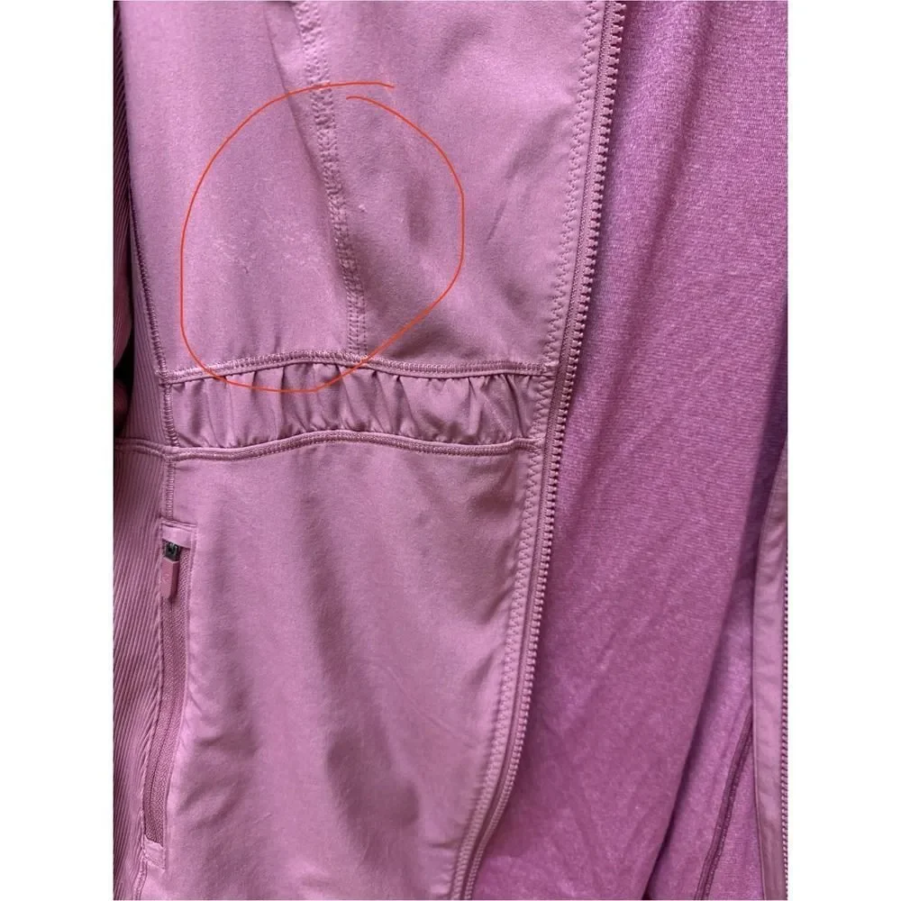 Lululemon Round Trip Jacket – Merlot / Dashing Purple – Size 12